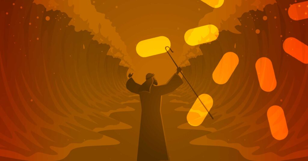 Parting of the Red Sea