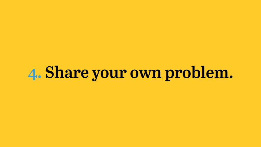 Share your own problem